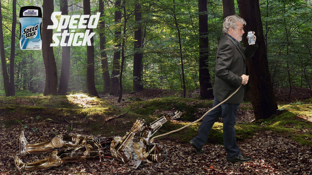 Illustration for article titled 5 Times Speed Stick Had To Ask George Lucas To Stop Buying TV Airtime To Independently Advertise Its Product